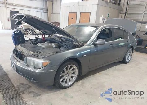 2005 BMW 745Li from USA, damaged, VIN WBAGN635X5DS60431